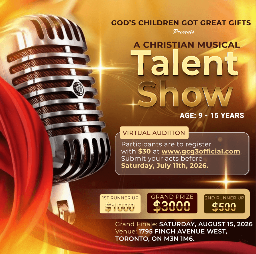 GCG3 Christian Musical Talent Show