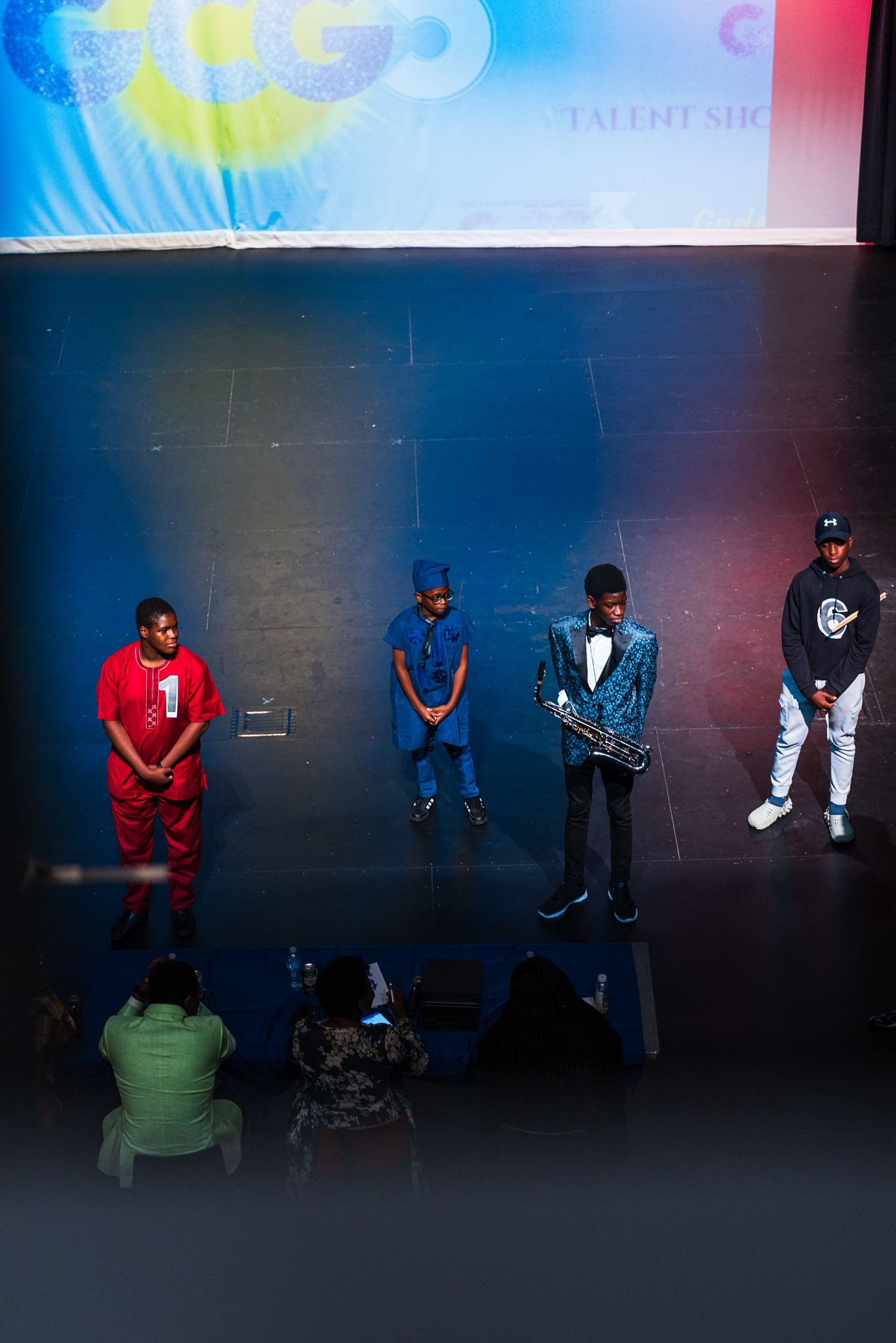GCG3 contestants on stage